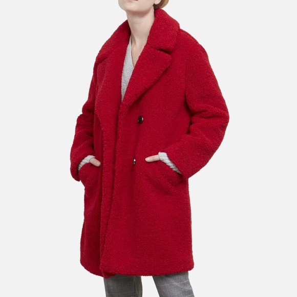 Kenneth Cole Jackets & Blazers - Kenneth Cole NY Sherpa Teddy Bear Coat  NWT